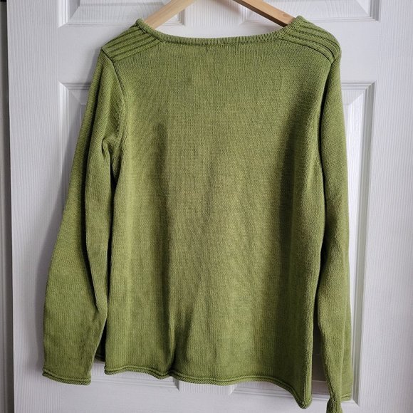 Eddie Bauer Knitted Cotton Sweater - Picture 10 of 10